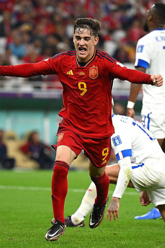 Gavi Spain National Team World Cup Qatar 2022 Wall Home Decor Jigsaw Puzzle