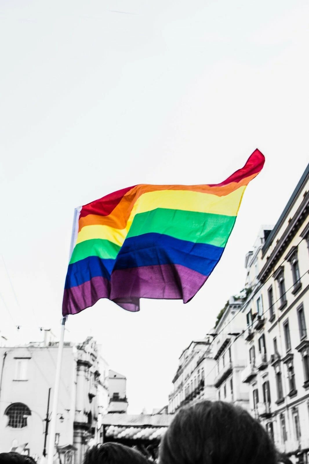Gay Pride Rainbow Flag Keychain Keychain (Not A Flag Picture Of One) Love Lgbt