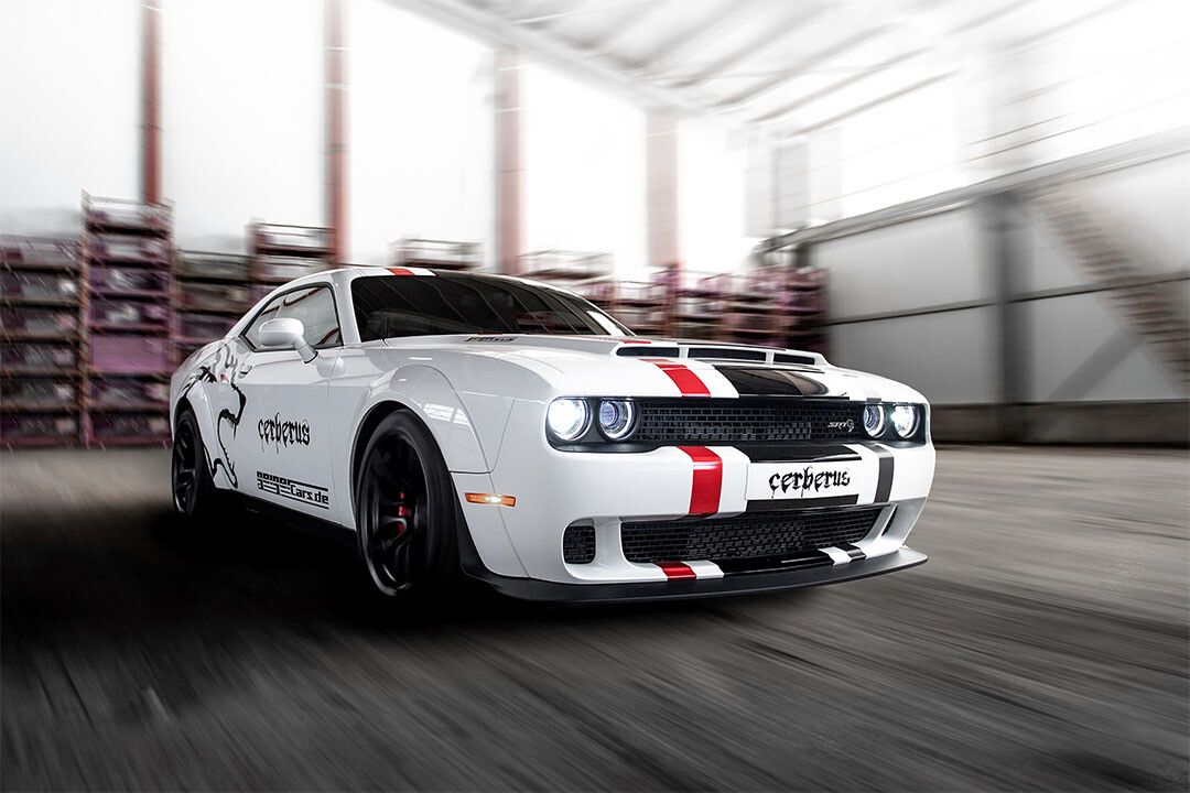 Geiger Dodge Challenger Srt Hellcat Cerberus Jigsaw Puzzle