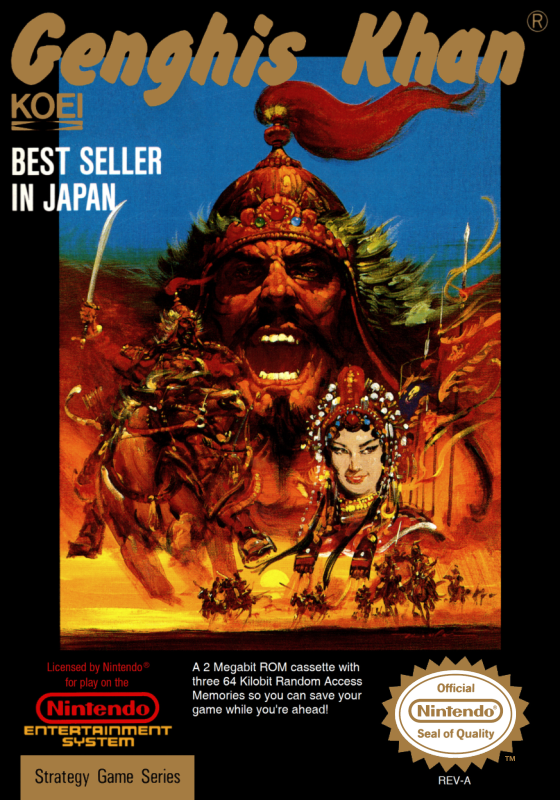 Genghis Khan (Usa) Nes Print Poster