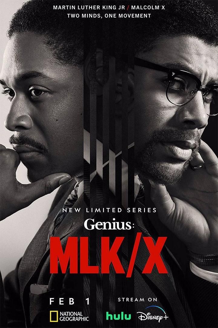 Genius Mlk X Biography History Tv Series Movie Wall Art Home Poster