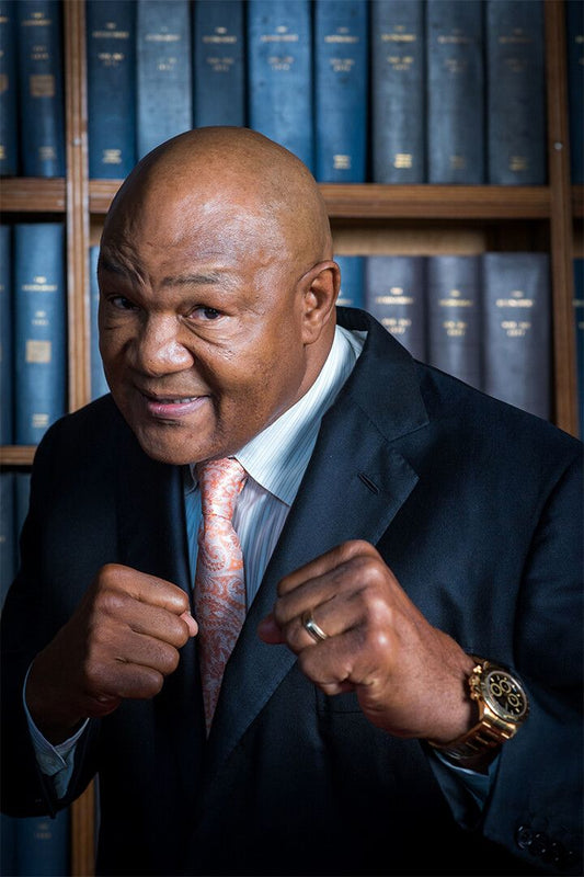 George Foreman Atlethe Martial Sport Print Painting Jigsaw Puzzle