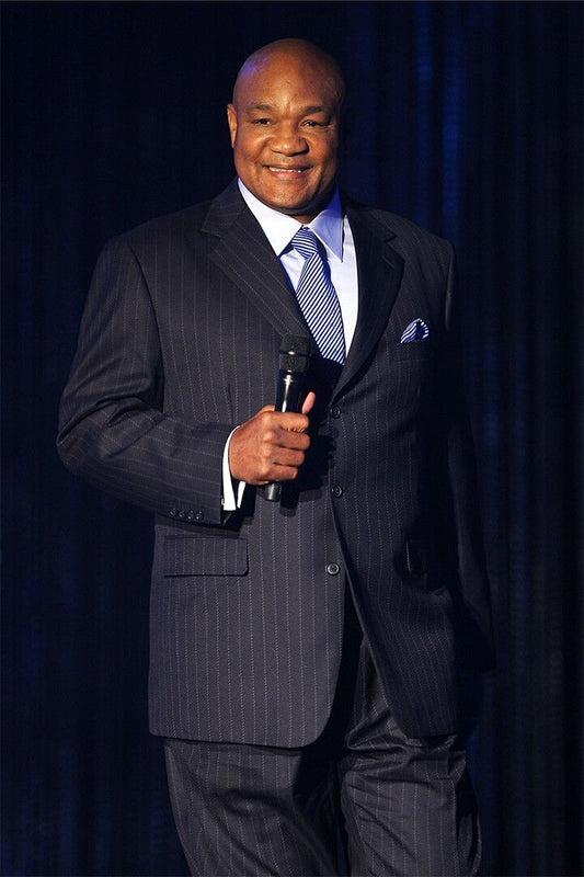 George Foreman Martial Sport Atlethe Print Painting Jigsaw Puzzle