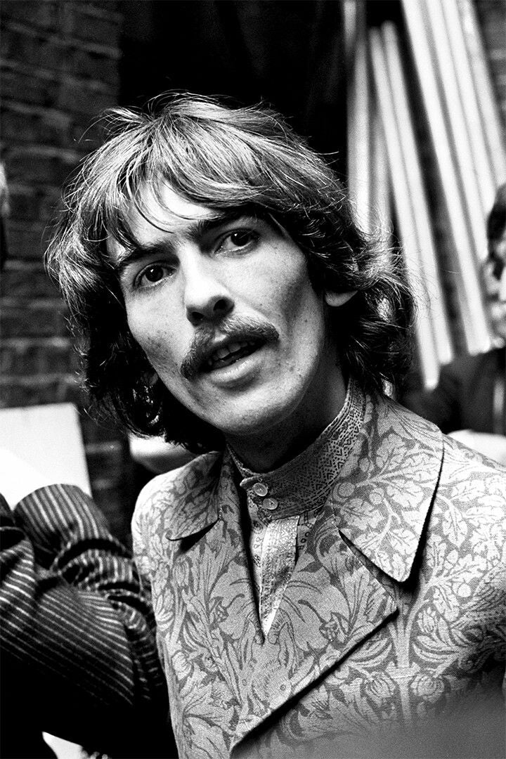 George Harrison Smiling British Musician Jigsaw Puzzle