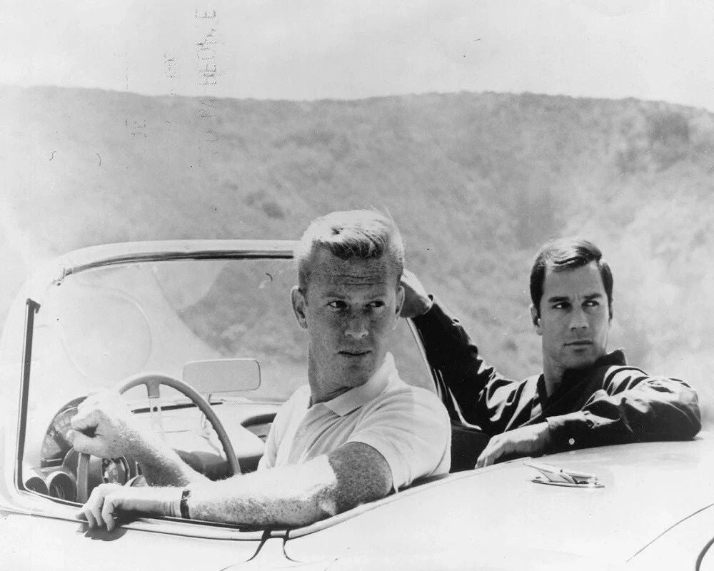 George Maharis Martin Milner Route 66 Classic Tv Show Picture Keychain