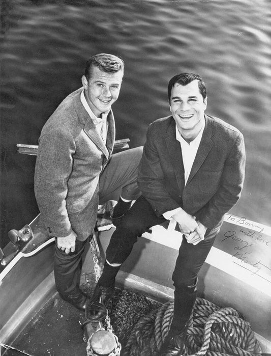 George Maharis Martin Milner Route 66 Tv Show Picture Magnet Print