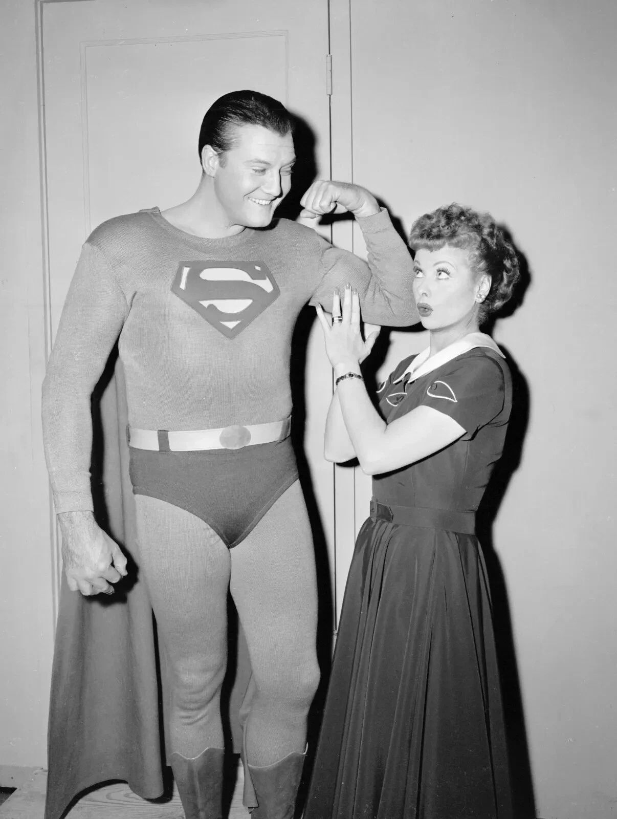 George Reeves Superman I Love Lucy Tv Show Picture Magnet Print 11 X 17