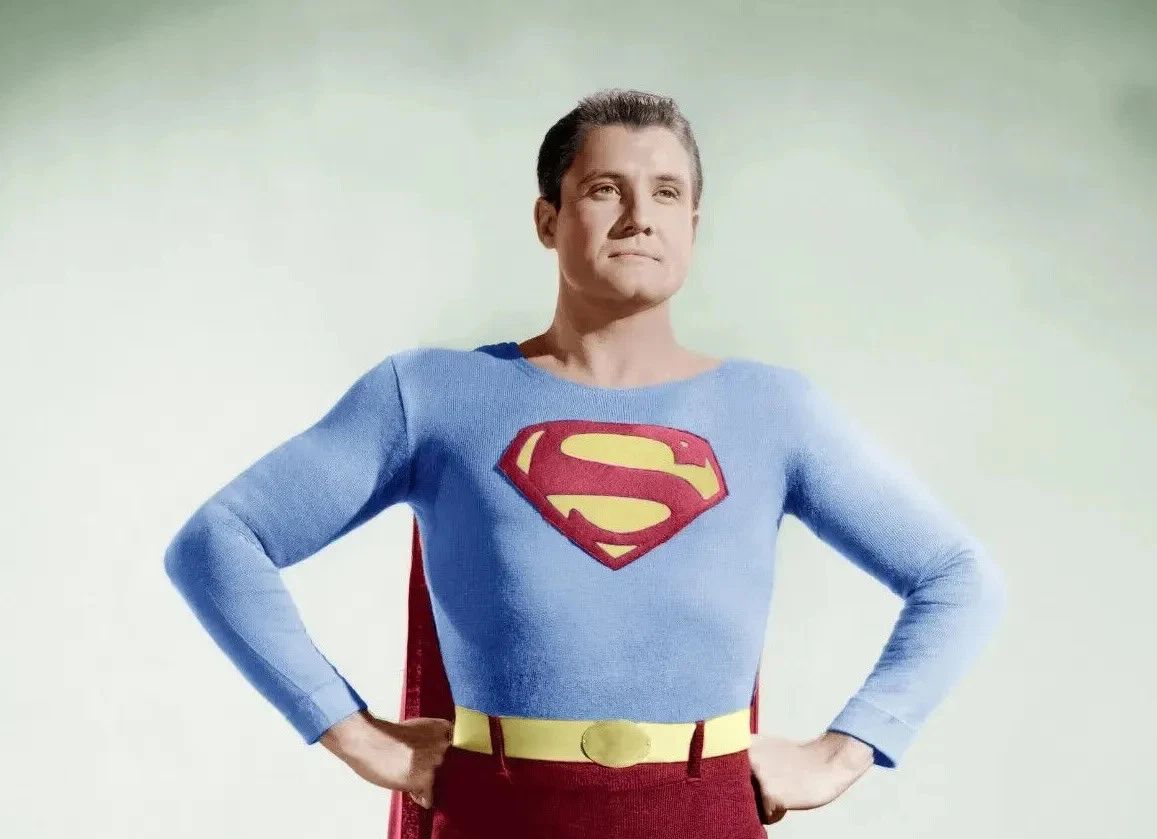George Reeves As Superman Classic Tv Show Publicity Picture Photo
