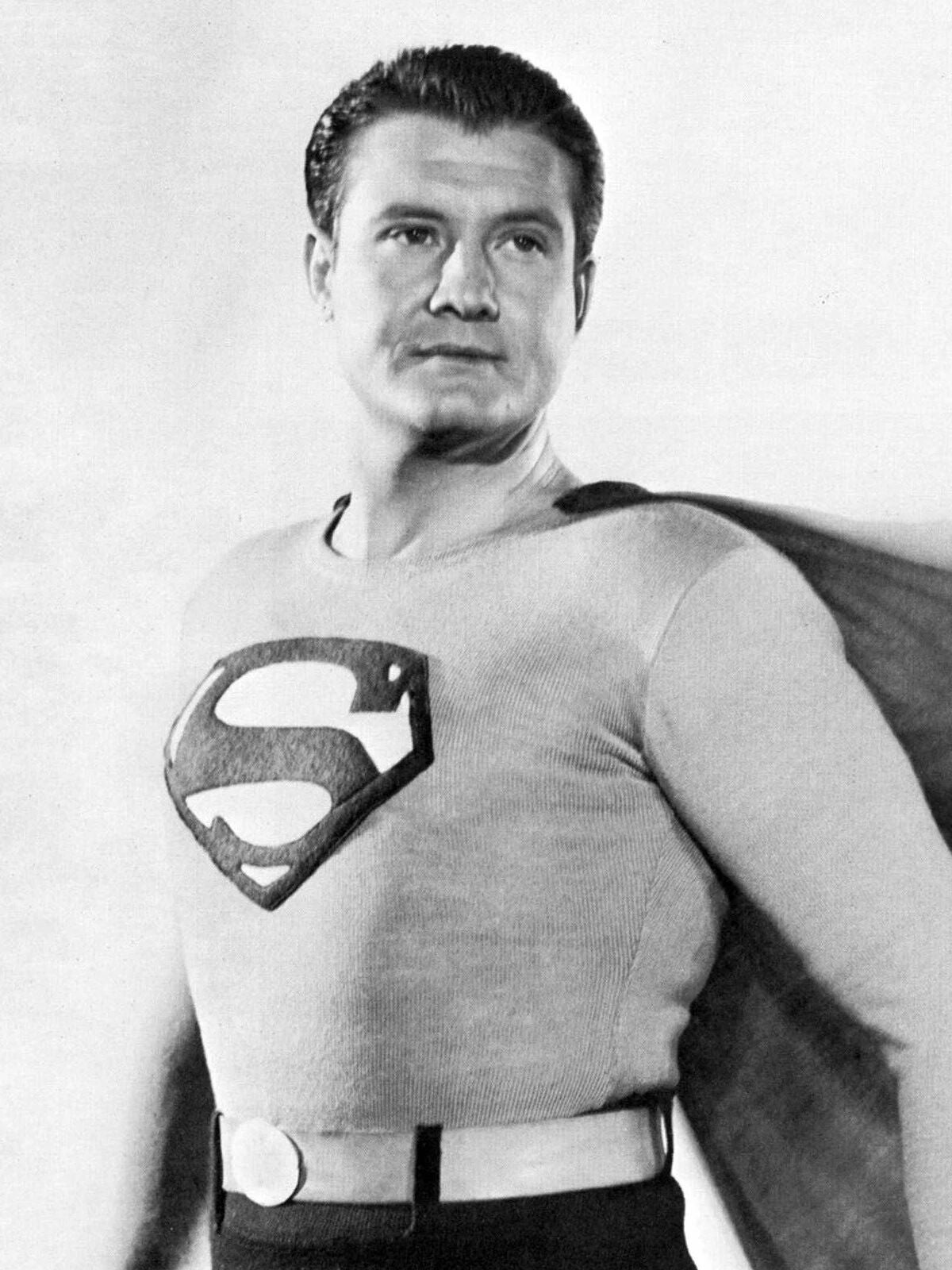George Reeves As Superman In Classic Tv Show Picture Magnet Print