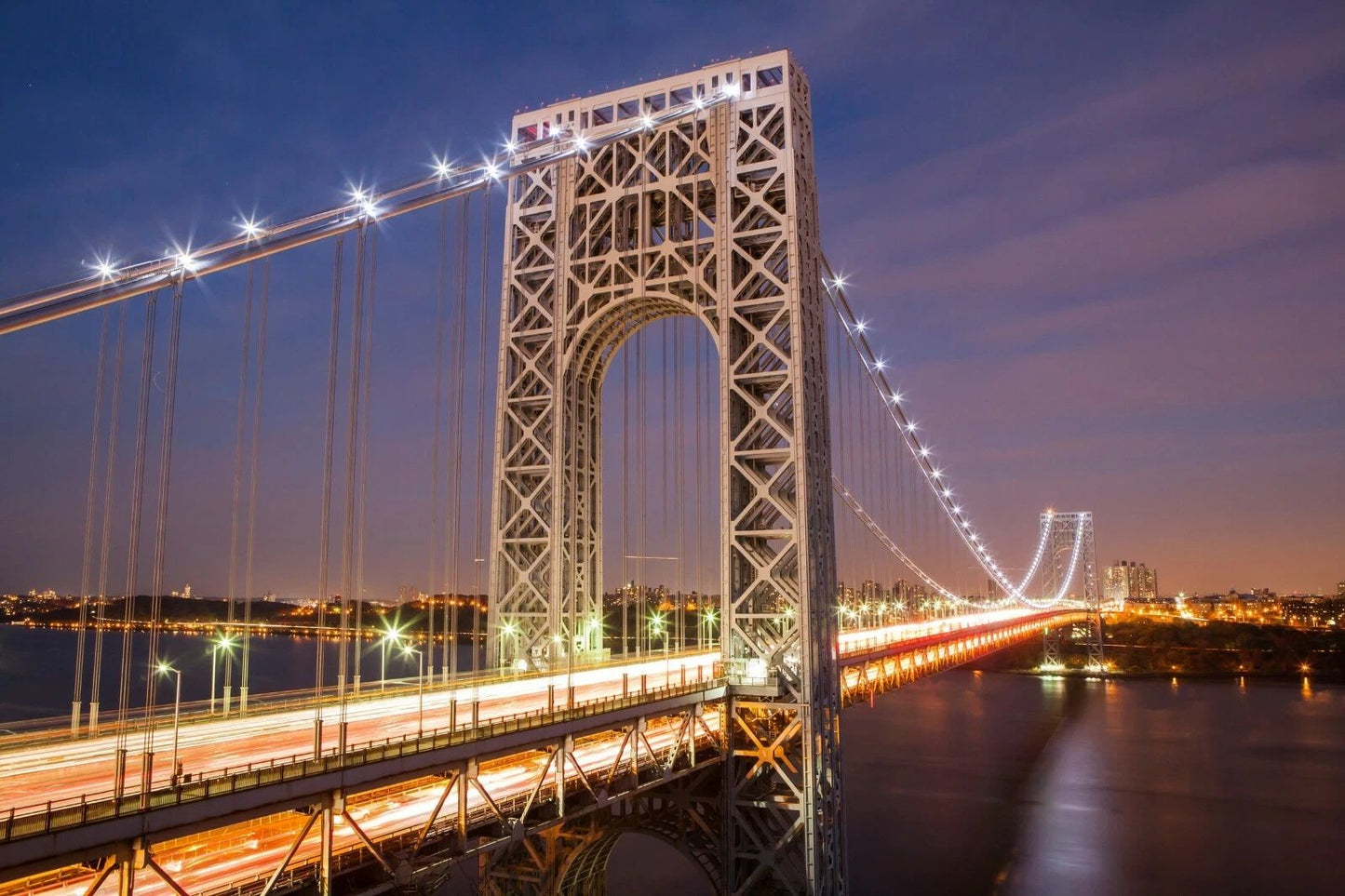 George Washington Bridge New York Ny Poster Picture Photo Print