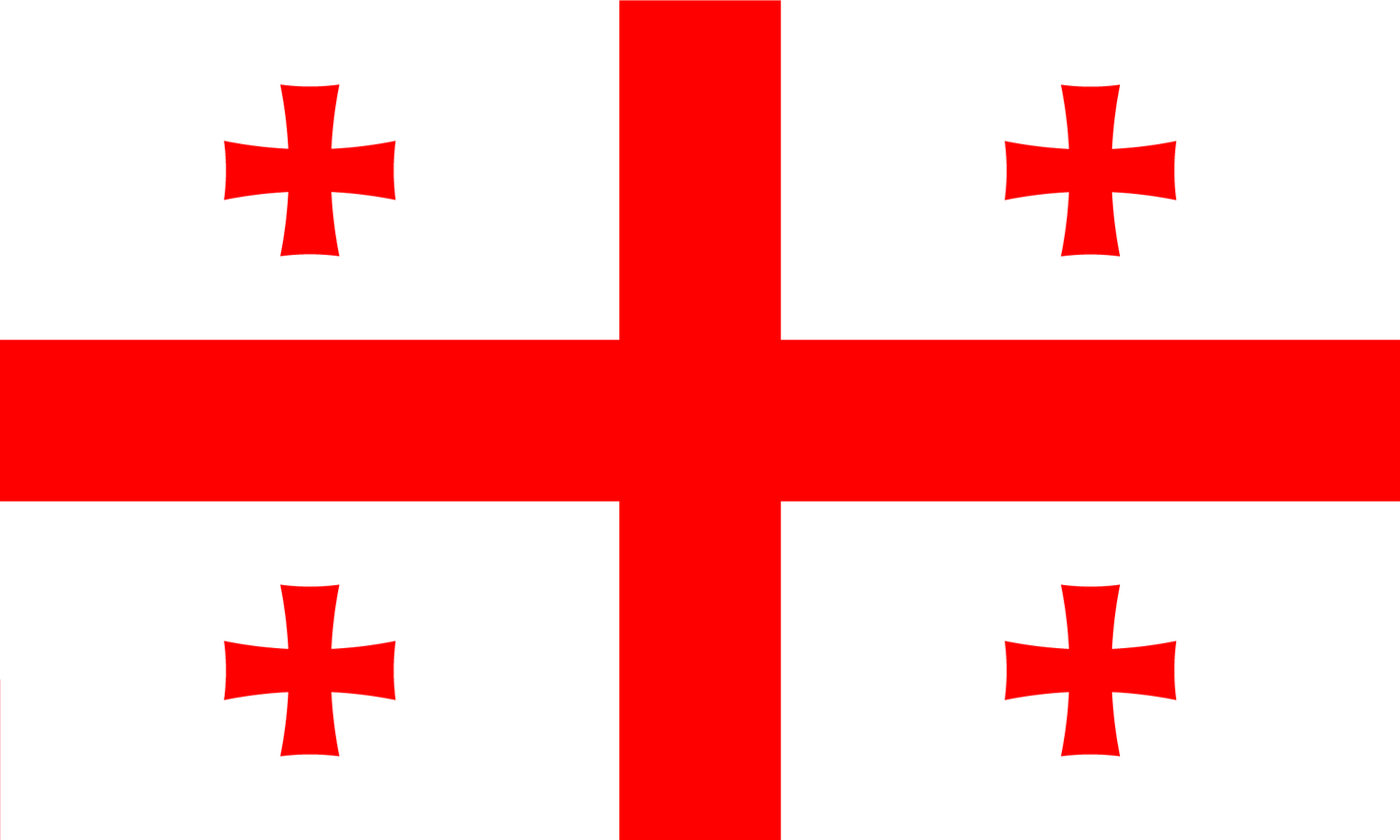 Georgia Flag Print Poster
