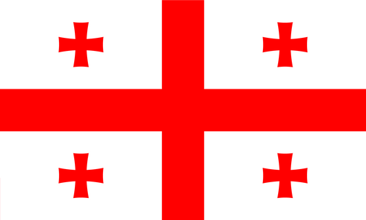 Georgia Flag Print Poster