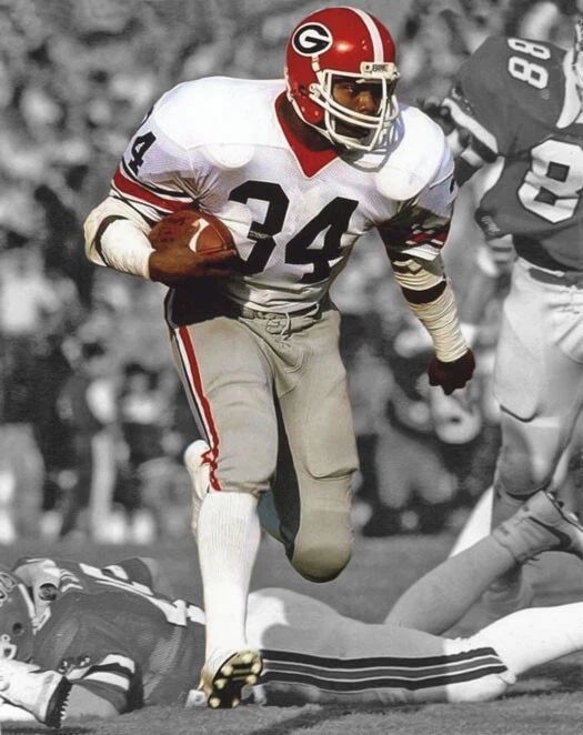 Georgia Bulldogs Herschel Walker Glossy Magnet Spotlight Magnet