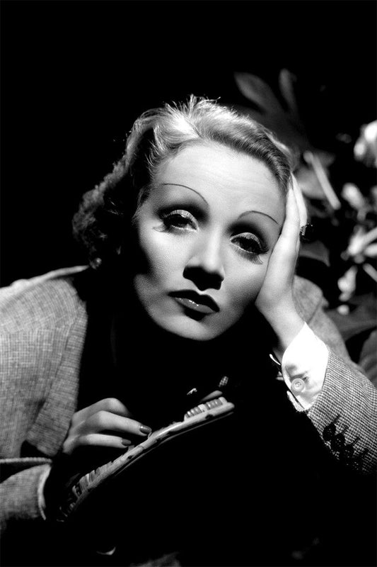 German Actress Marlene Dietrich Singer Print Jigsaw Puzzle