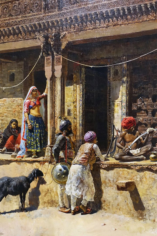 Gerome Carpet Merchant In Cairo Print Jigsaw Puzzle