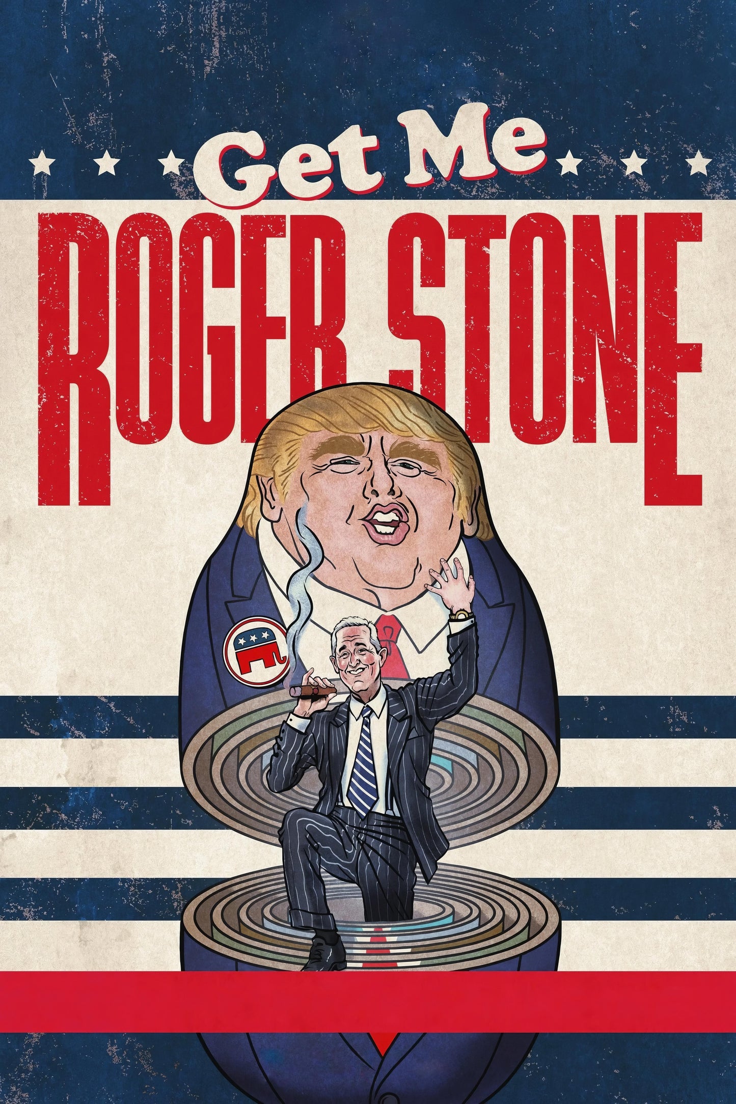 Get Me Roger Stone (2017) Movie Keychain