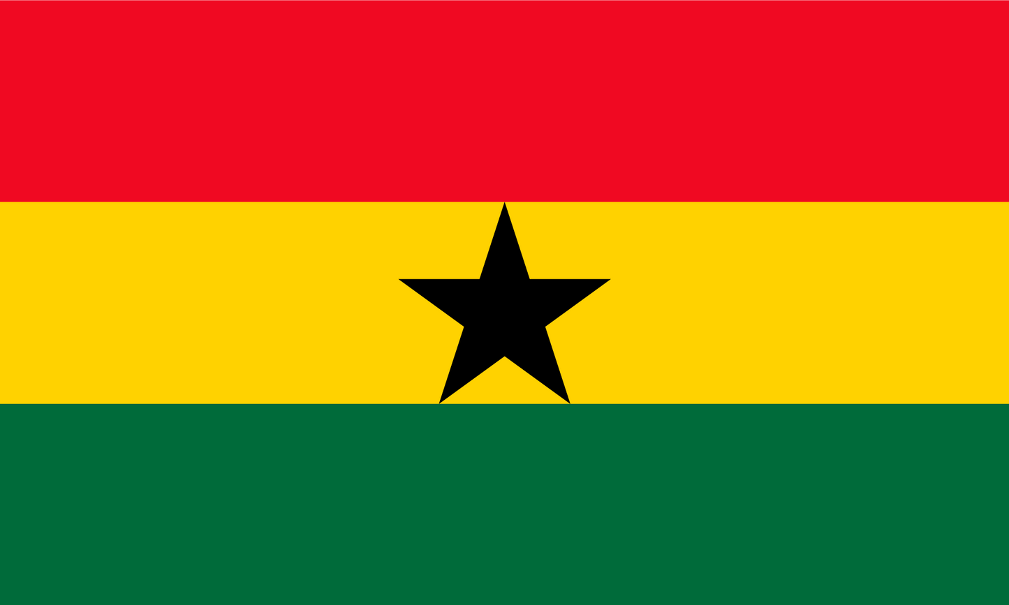 Ghana Flag Print Poster
