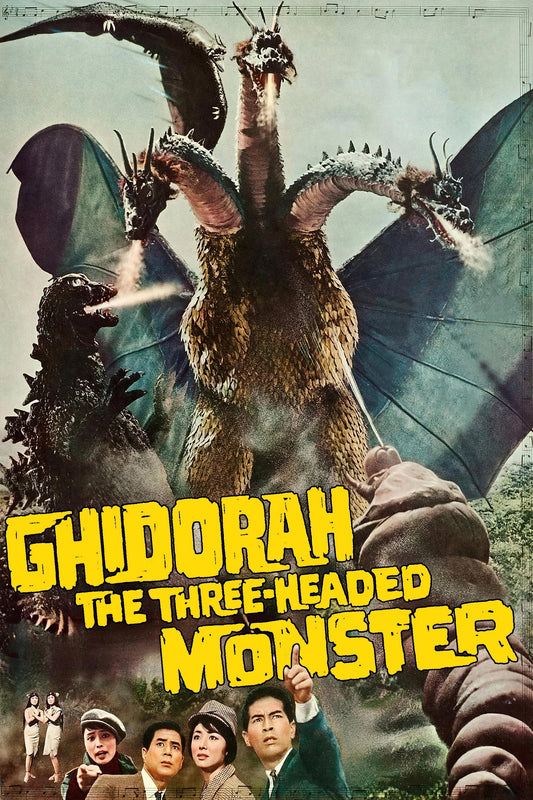 Ghidorah, The Three Headed Monster (1964) Movie Magnet