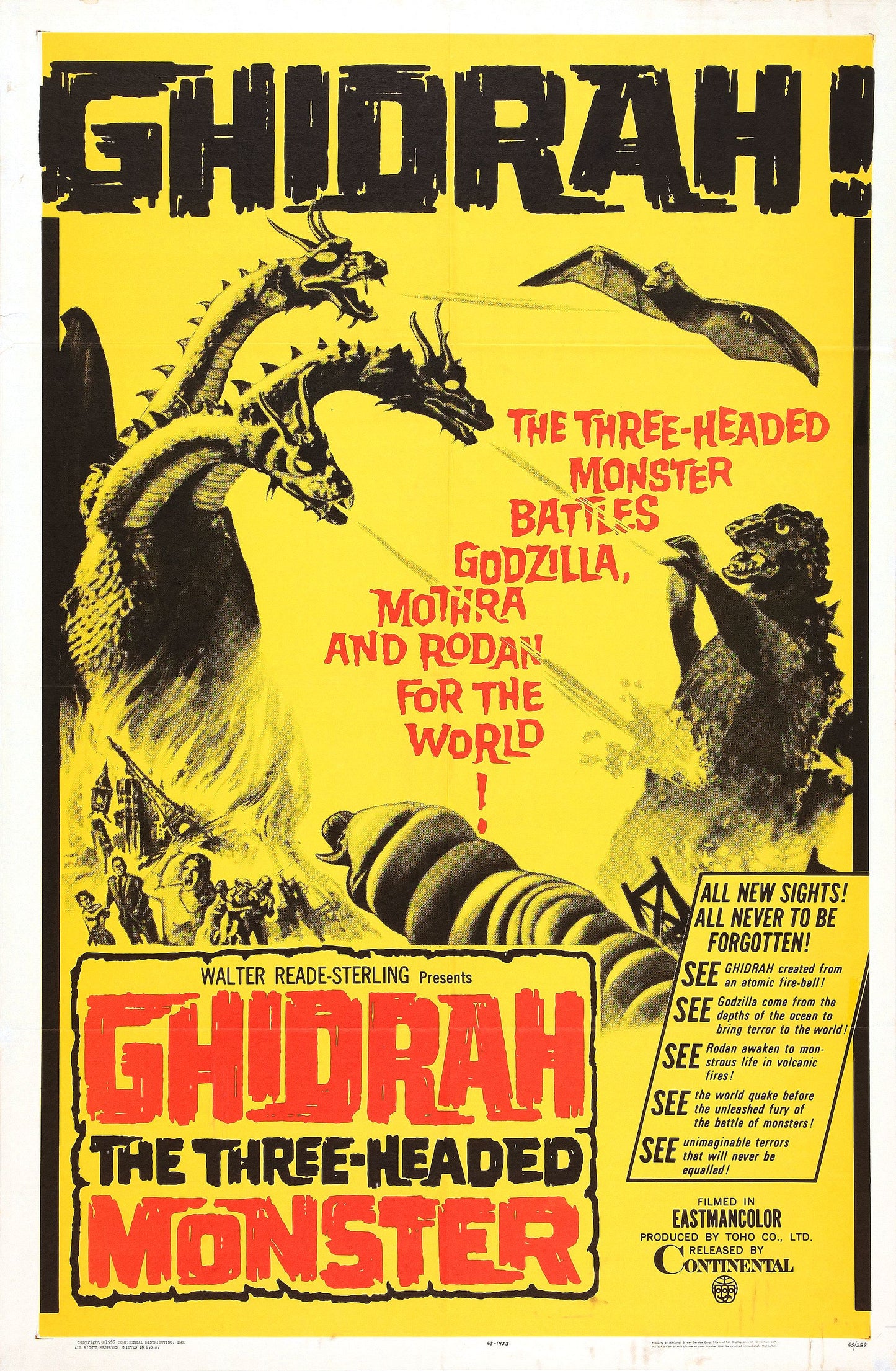Ghidrah 03 Movie Magnet