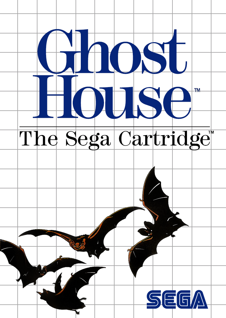 Ghost House Sega Master System Print Poster