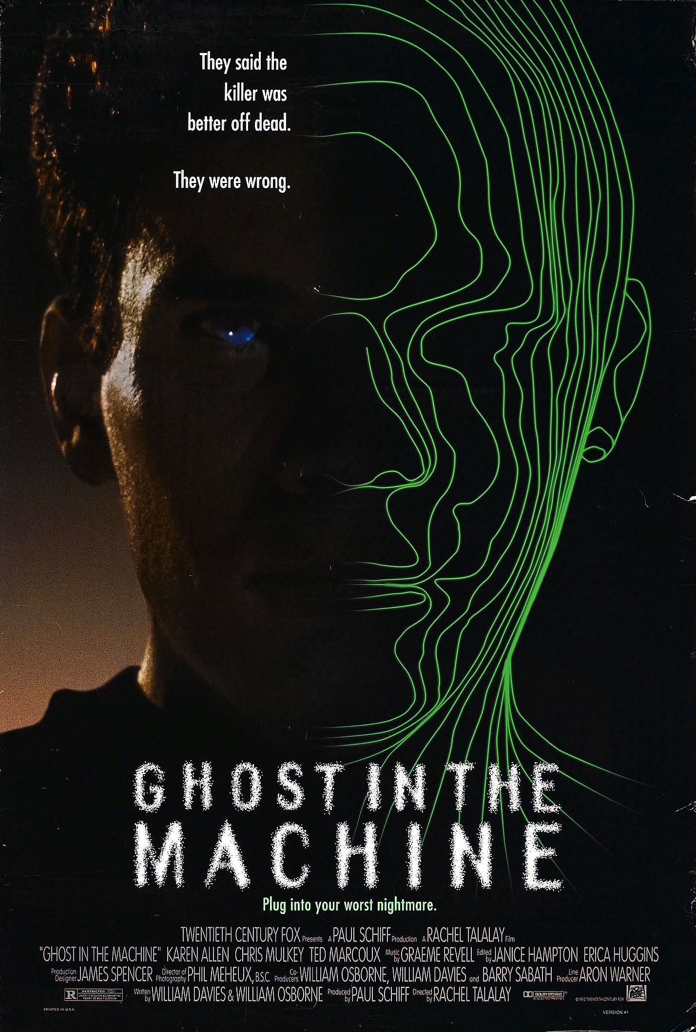 Ghost In Machine 01 Movie Magnet