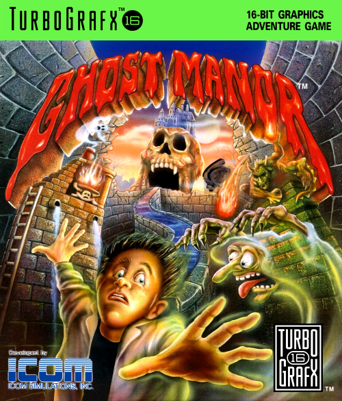 Ghost Manor Turbografx 16 Print Poster
