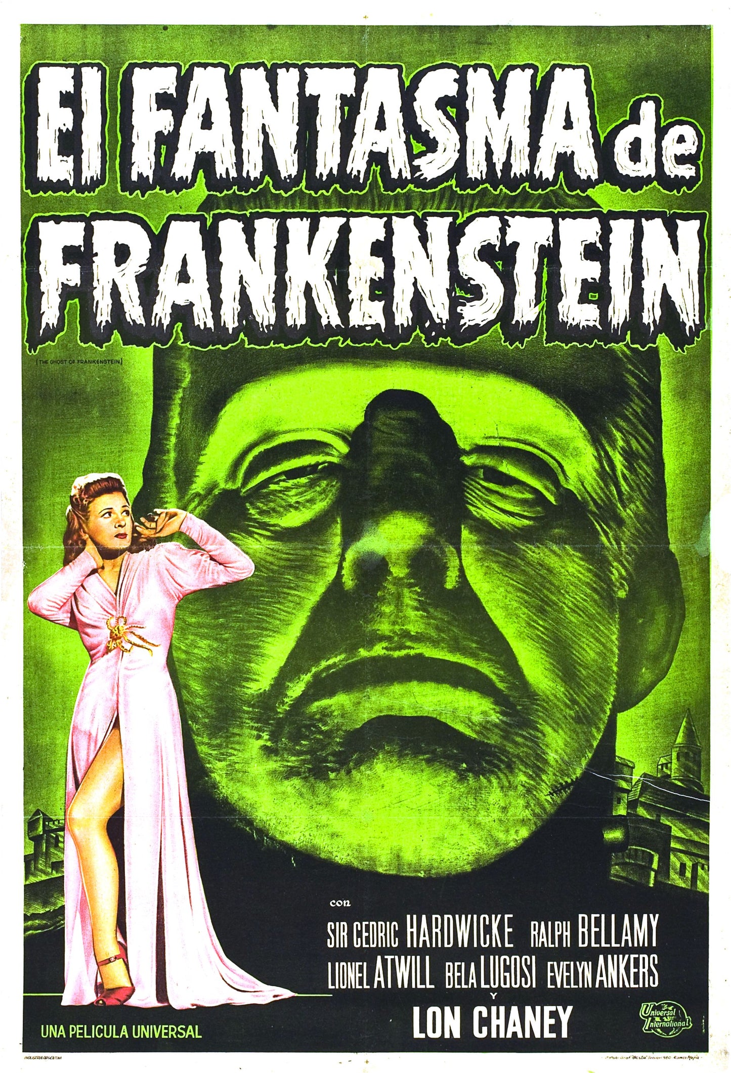 Ghost Of Frankenstein 01 Movie Magnet