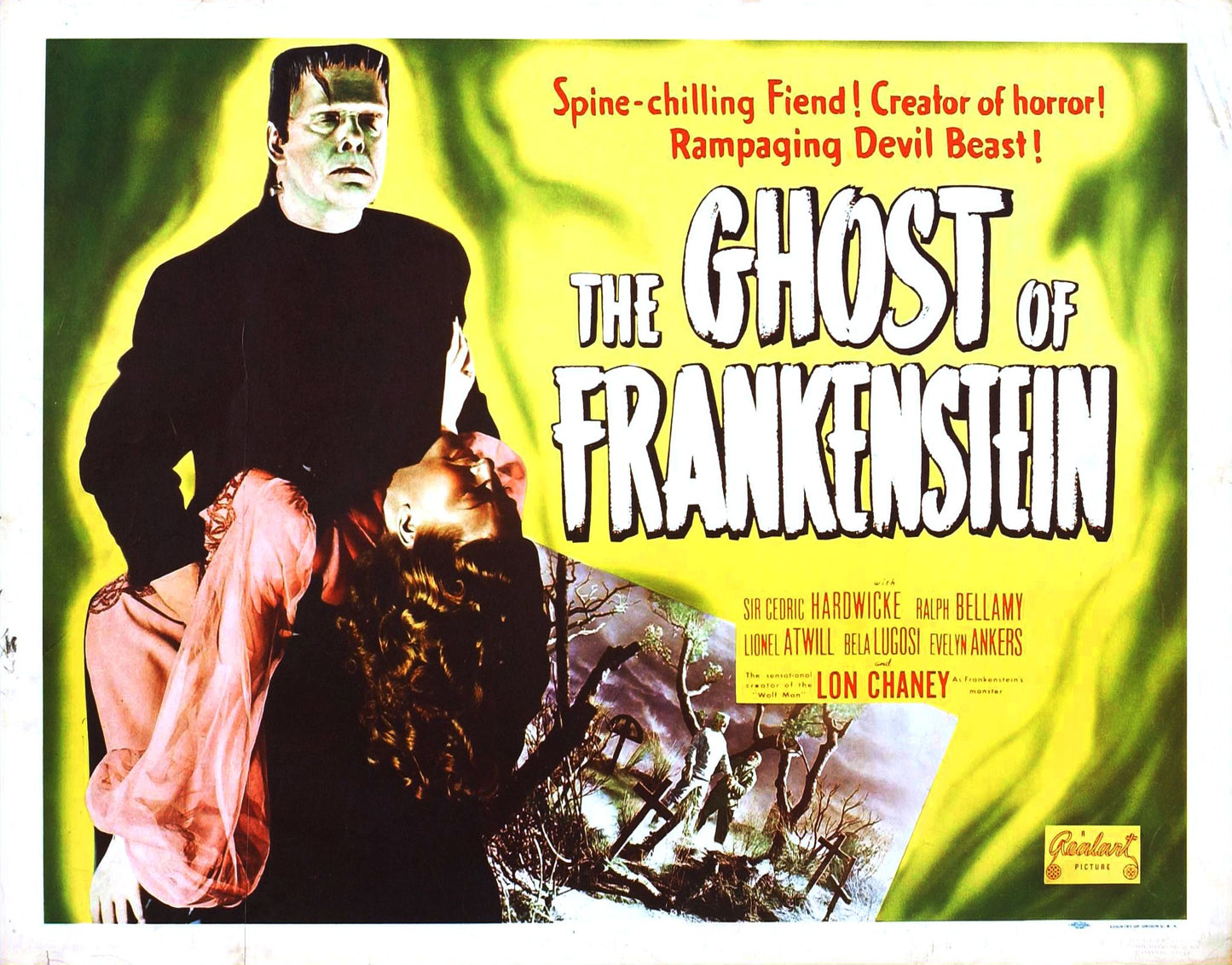 Ghost Of Frankenstein 03 Movie Magnet