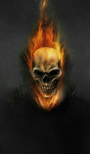 Ghost Rider 1410 Print Poster