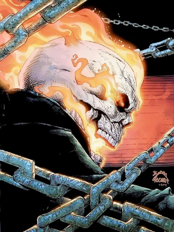 Ghost Rider 547 Print Poster