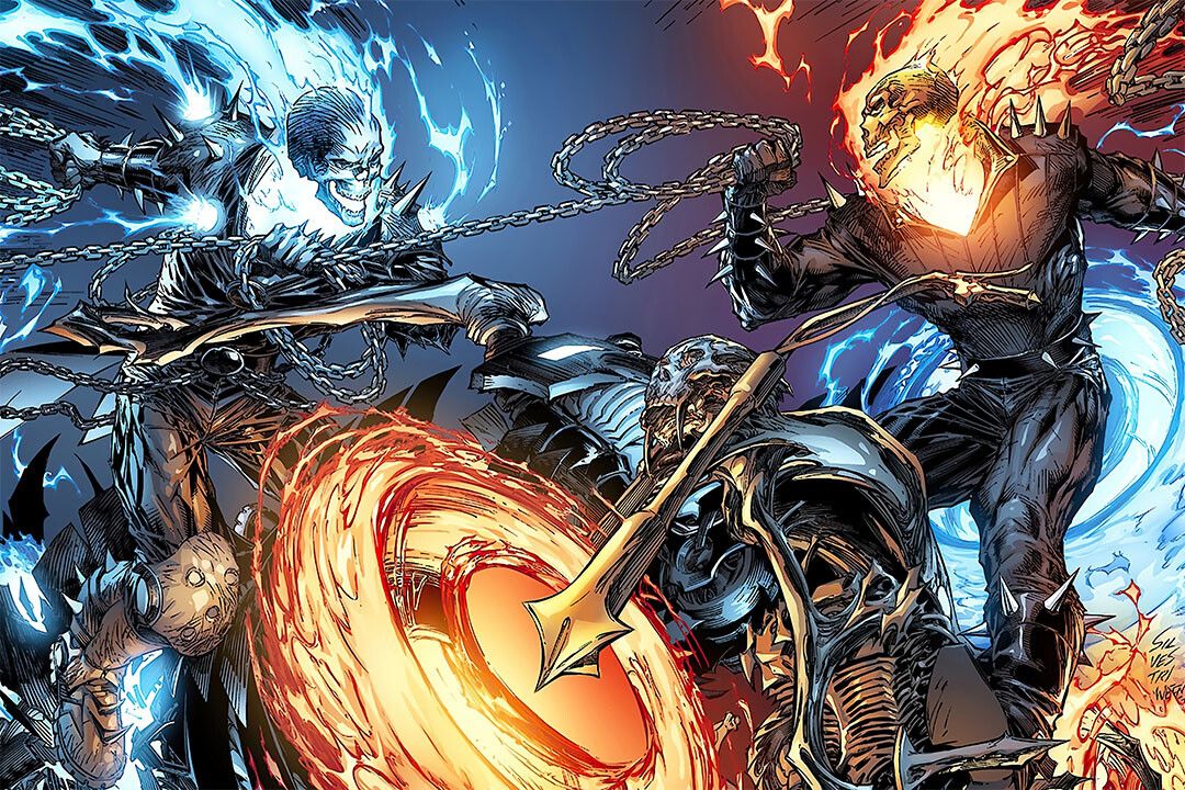 Ghost Rider Sweden Cult Biker Motorcycle Jigsaw Puzzle