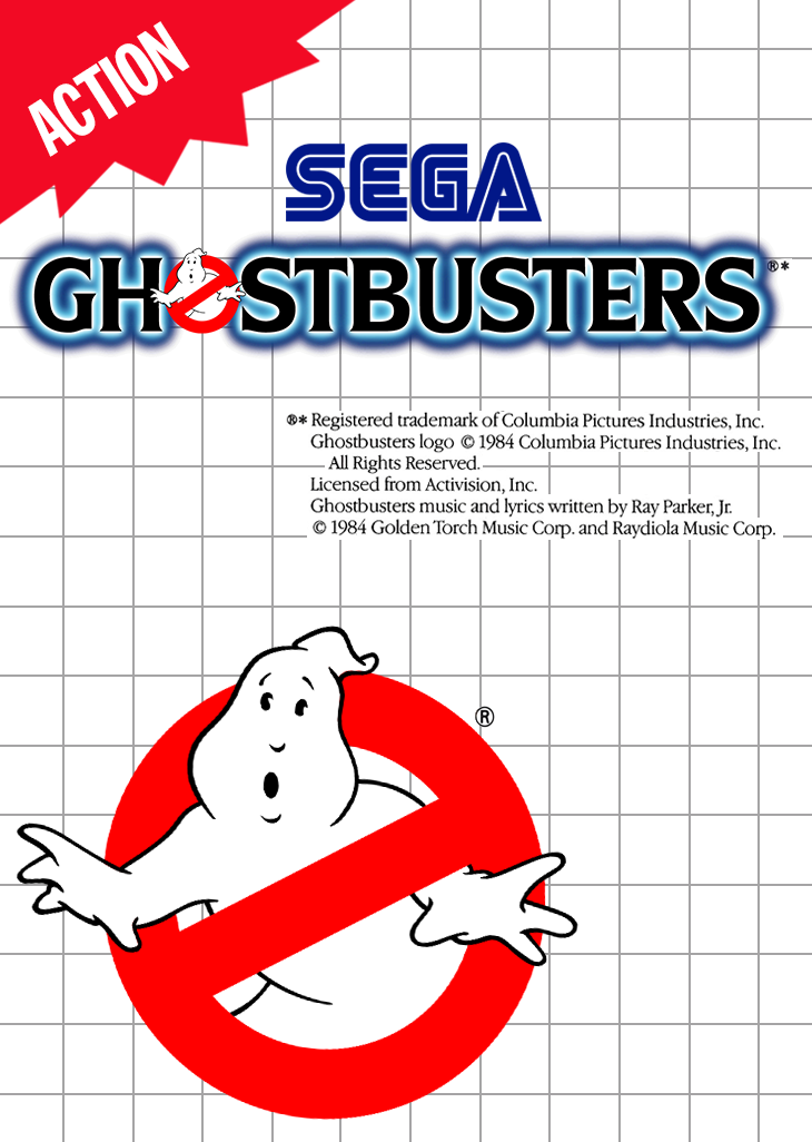 Ghostbusters(1) Sega Master System Keychain