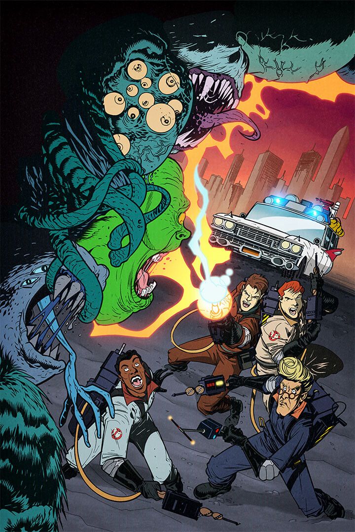 Ghostbusters Ghost Hunter Science Fiction Movie Jigsaw Puzzle
