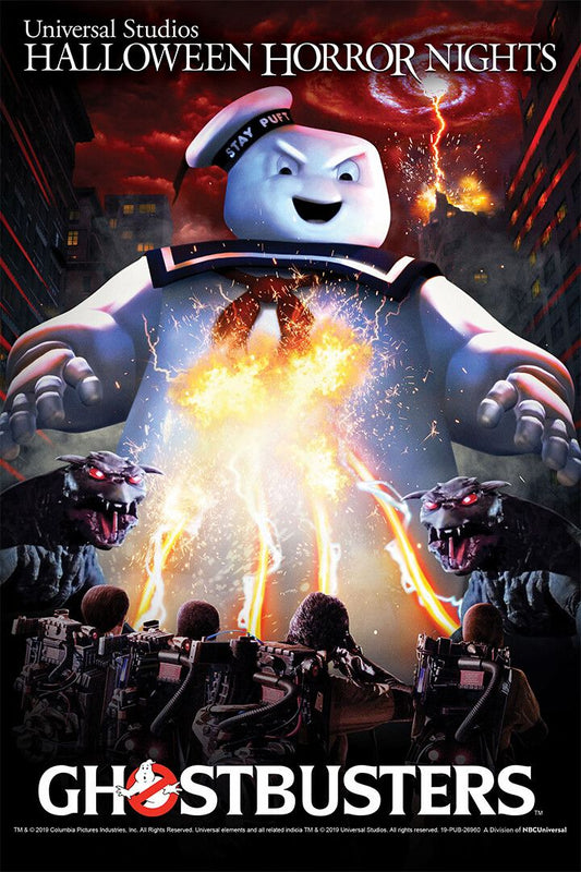 Ghostbusters Halloween Horror Nights Art Print Decor Jigsaw Puzzle
