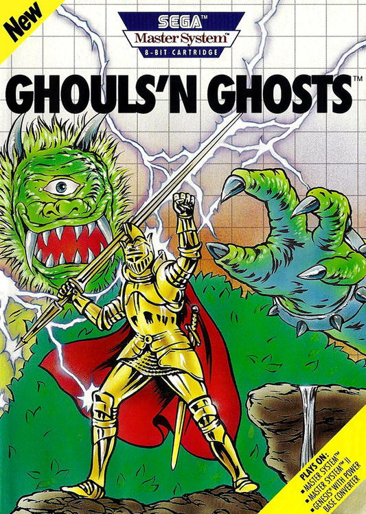 Ghouls'N Ghosts(1) Sega Master System Print Poster