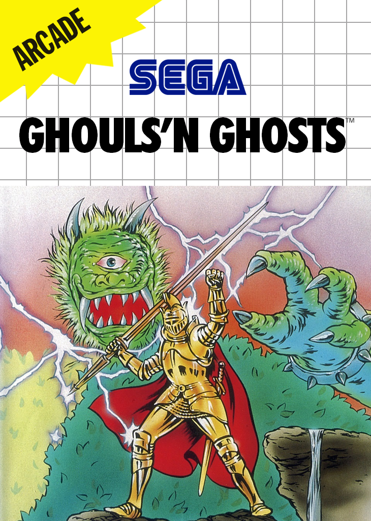 Ghouls'N Ghosts Sega Master System Keychain