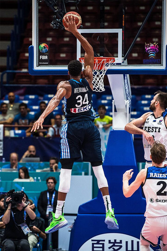Giannis Antetokounmpo Greece Basketball Big Forward Player Jigsaw Puzzle