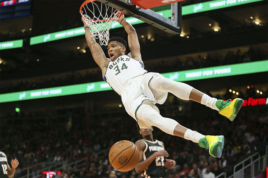 Giannis Antetokounmpo Milwaukee Bucks Basketball Team Jigsaw Puzzle