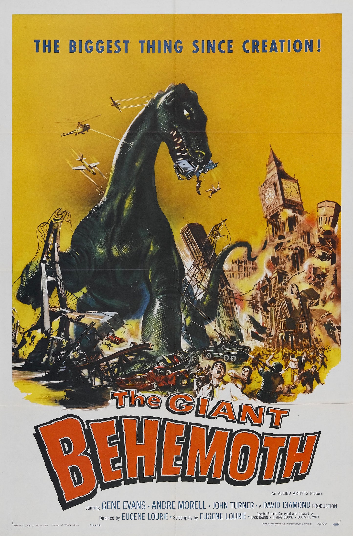 Giant Behemoth 01 Movie Magnet