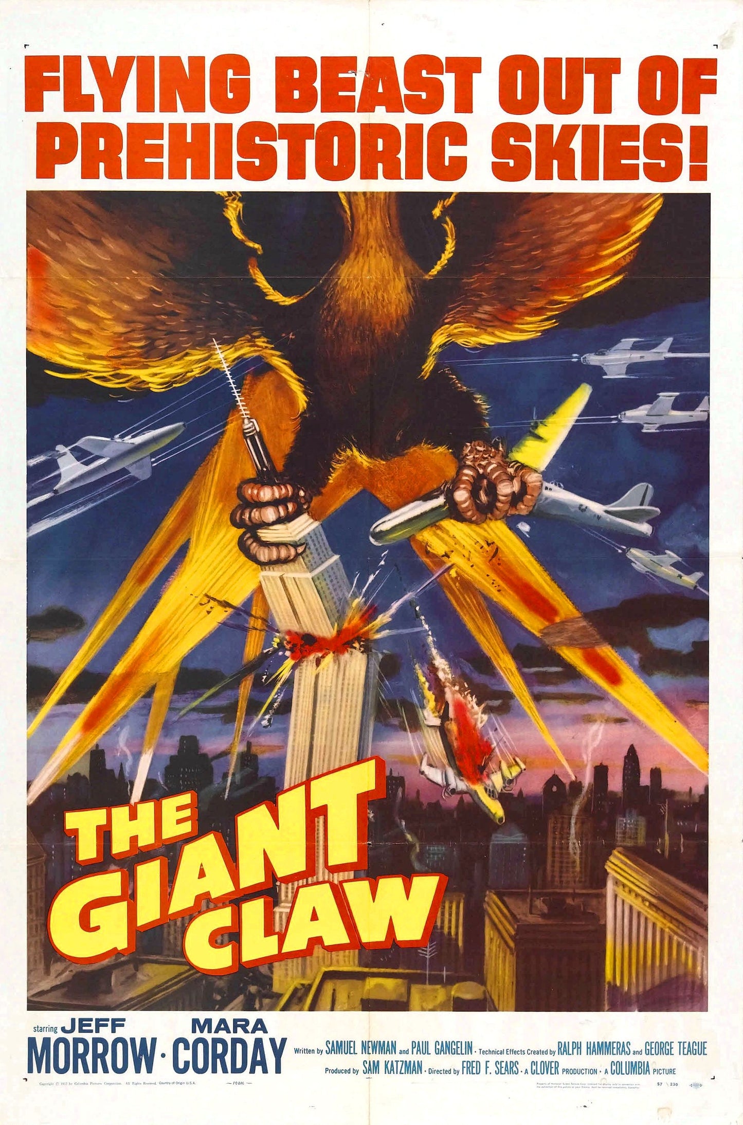 Giant Claw 01 Movie Magnet