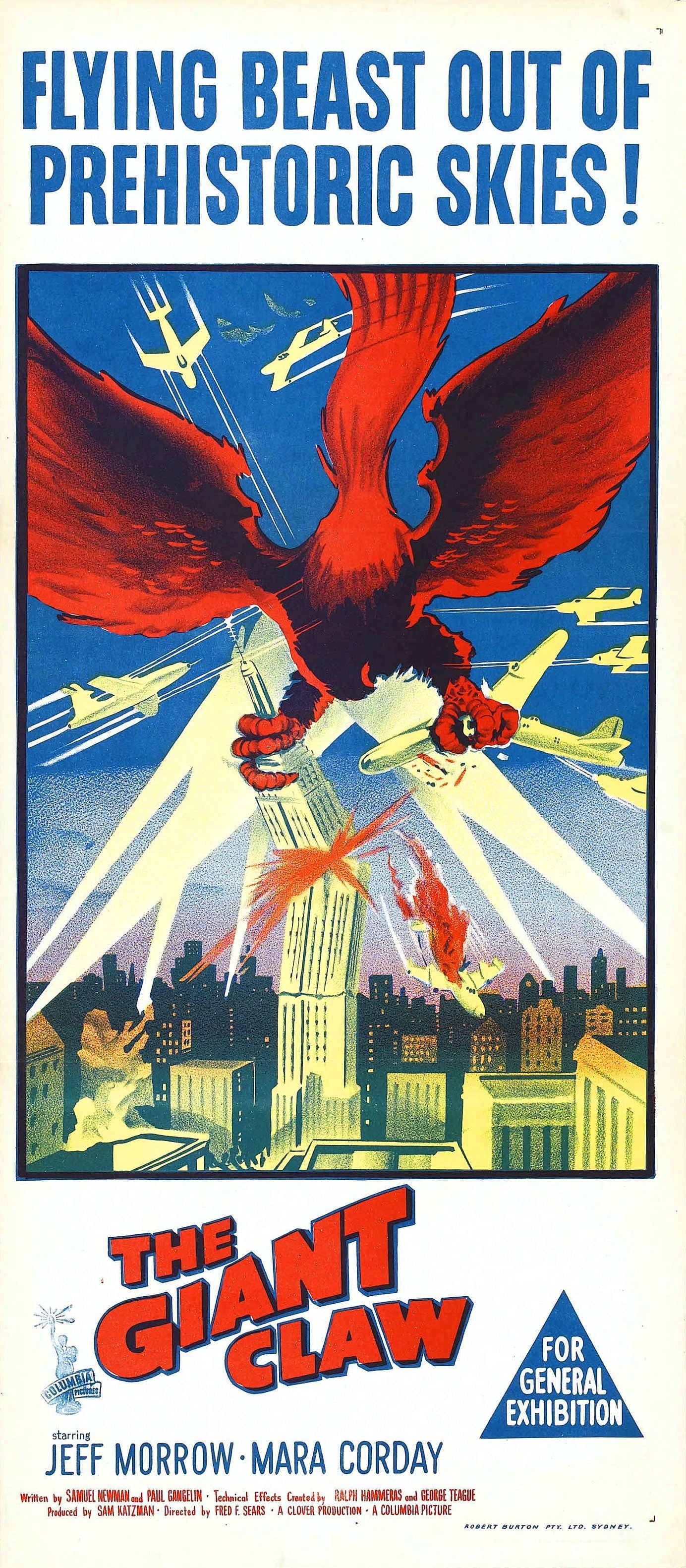 Giant Claw 02 Movie Magnet