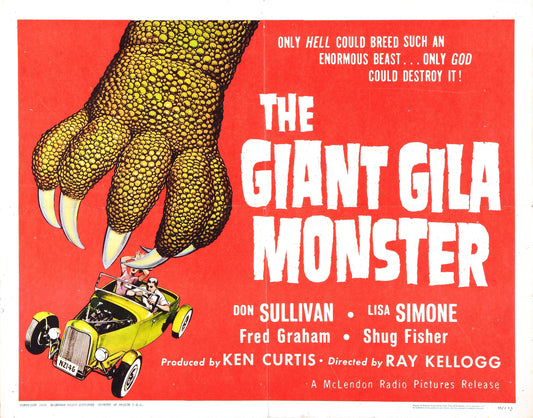 Giant Gila Monster 02 Movie Magnet