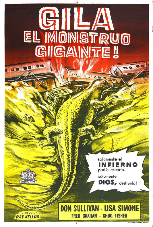 Giant Gila Monster 03 Movie Magnet