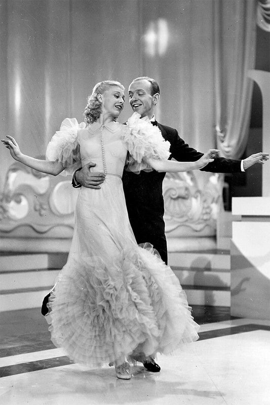 Ginger Rogers And Fred Astaire Dancing Jigsaw Puzzle