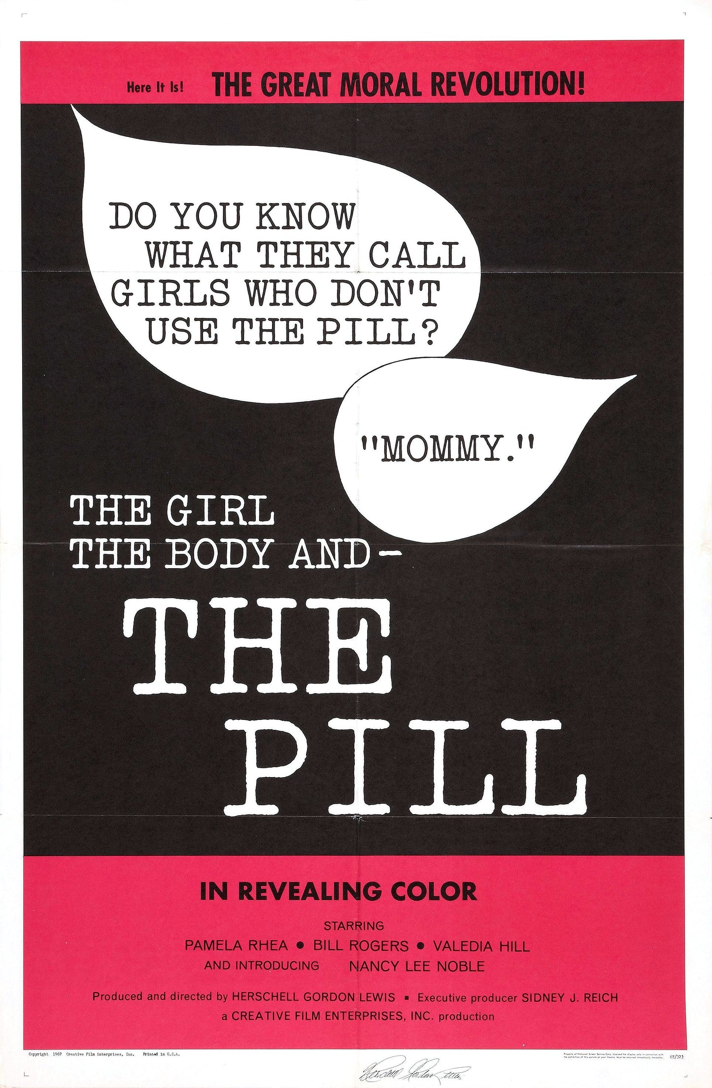 Girl Body And Pill 01 Movie Keychain