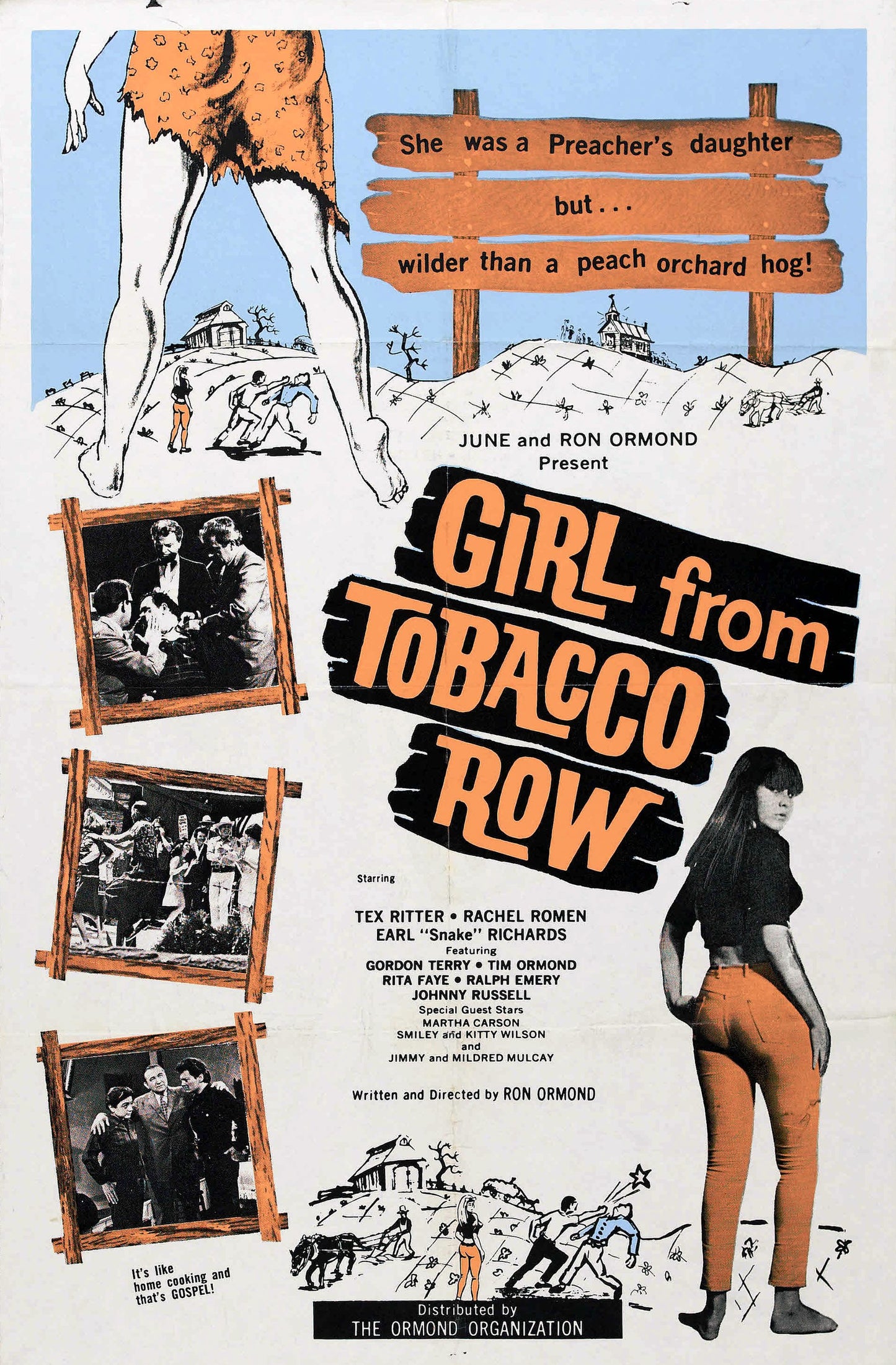Girl From Tobacco Row 01 Movie Magnet