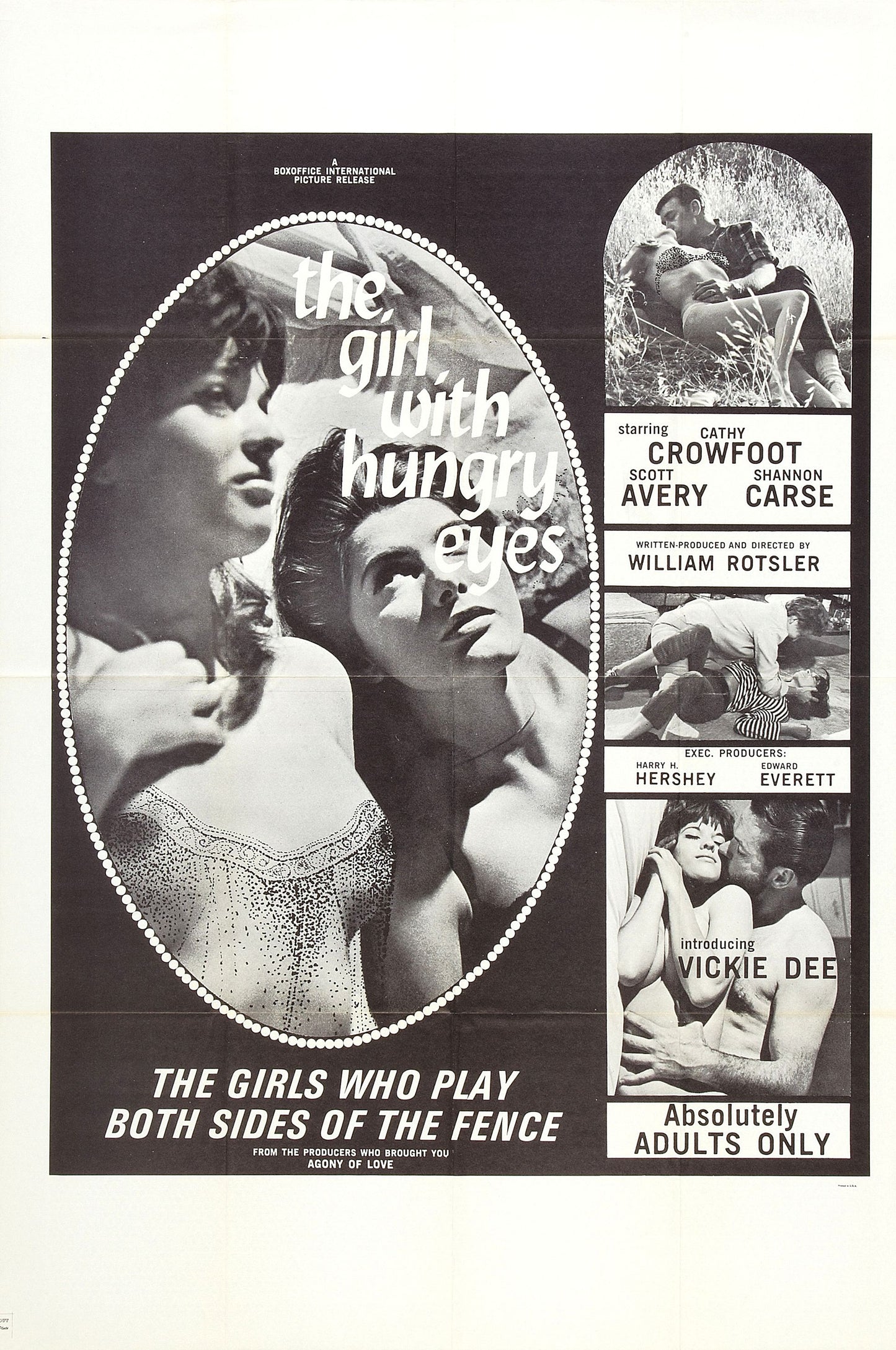 Girl With Hungry Eyes 01 Movie Magnet
