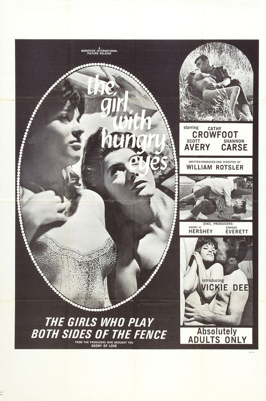 Girl With Hungry Eyes 01 Movie Magnet