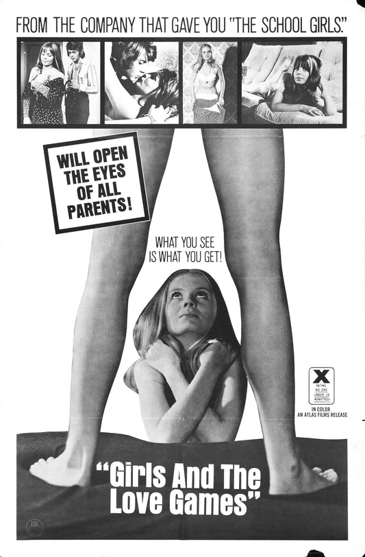 Girls And Love Games 01 Movie Magnet