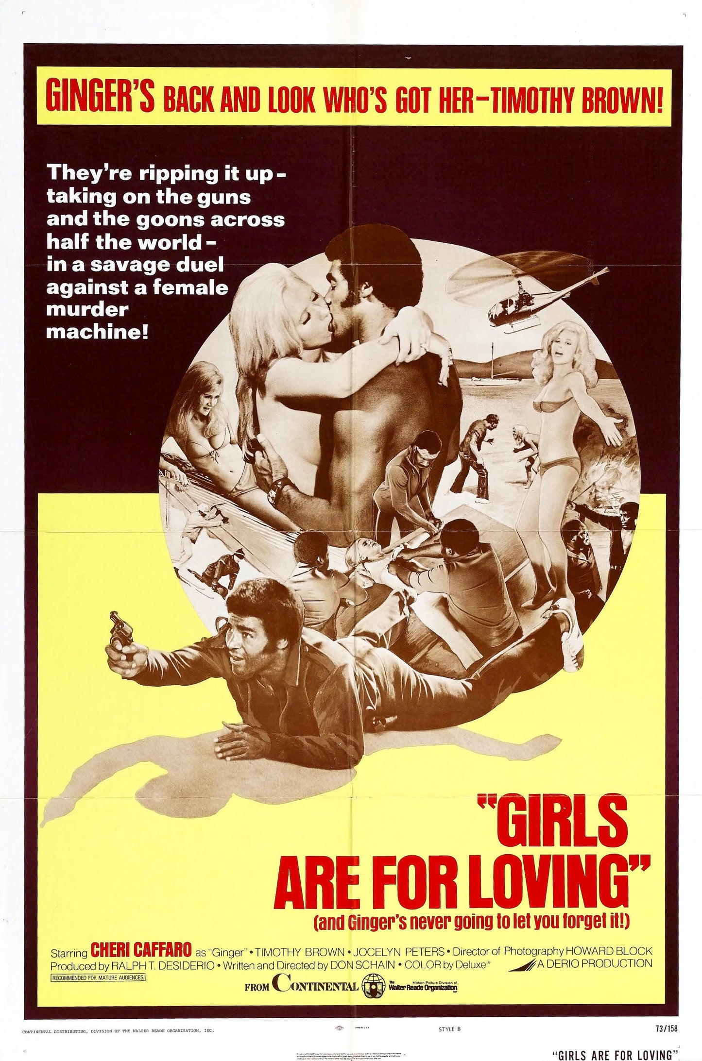 Girls Are For Loving 02 Movie Magnet